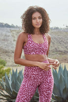 Spiritual Gangster Studio Eco Jersey Sports Bra Cropped Top by Spiritual Gangster as seen on celebrities