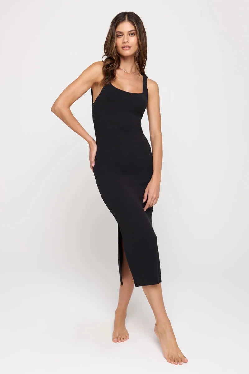 Valerie Twist Back Midi Dress