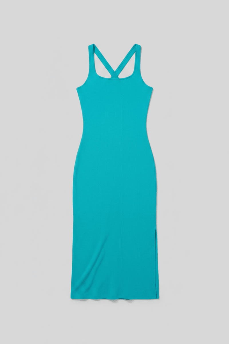 Shop Spiritual Gangster Spiritual Gangster Valerie Twist Back Midi Dress Maxi Dress for women – premium loungewear and festival fashion at Spoiled Brat