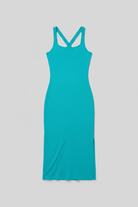 Shop Spiritual Gangster Spiritual Gangster Valerie Twist Back Midi Dress Maxi Dress for women – premium loungewear and festival fashion at Spoiled Brat