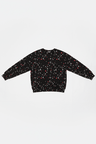 Shop Sundry Sundry Clothing Stars Relaxed Sweatshirt Jumper for women – premium loungewear and festival fashion at Spoiled Brat