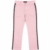 Shop Sundry Sundry Glitter Stripe Roll Up Chino Trousers Trousers for women – premium loungewear and festival fashion at Spoiled Brat