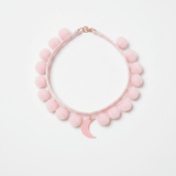 Shop Suzywan DELUXE Suzywan DELUXE Pink Moon Pom Pom Choker Choker for women – premium loungewear and festival fashion at Spoiled Brat