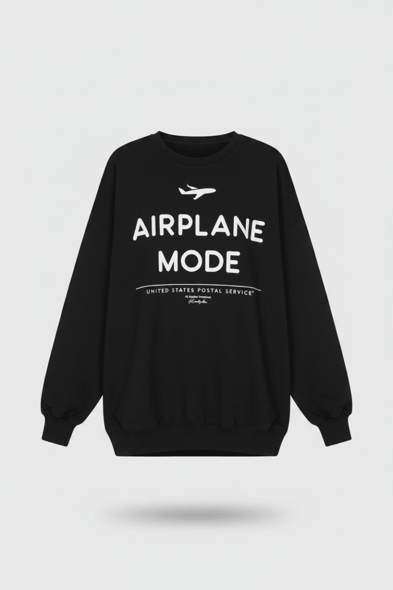 Shop The Laundry Room The Laundry Room Airplane Mode Sweater as seen on Chloe Meadows Jumper for women – premium loungewear and festival fashion at Spoiled Brat