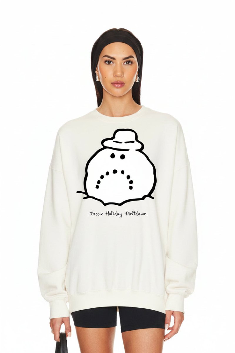 Shop The Laundry Room The Laundry Room Classic Holiday Meltdown Jumper Jumper for women – premium loungewear and festival fashion at Spoiled Brat