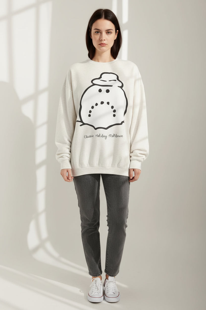 Shop The Laundry Room The Laundry Room Classic Holiday Meltdown Jumper Jumper for women – premium loungewear and festival fashion at Spoiled Brat