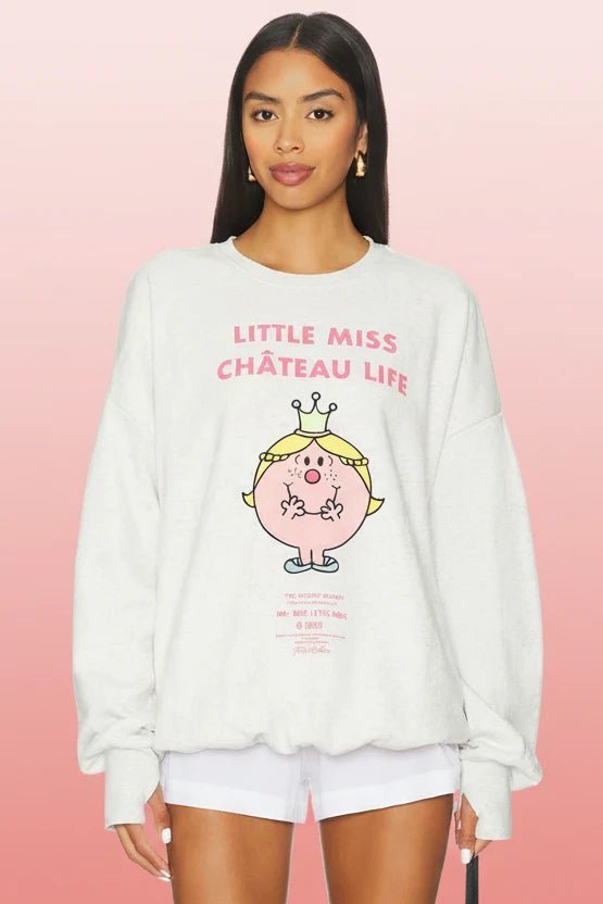 Shop The Laundry Room The Laundry Room Little Miss Chateau Life Sweater Jumper for women – premium loungewear and festival fashion at Spoiled Brat