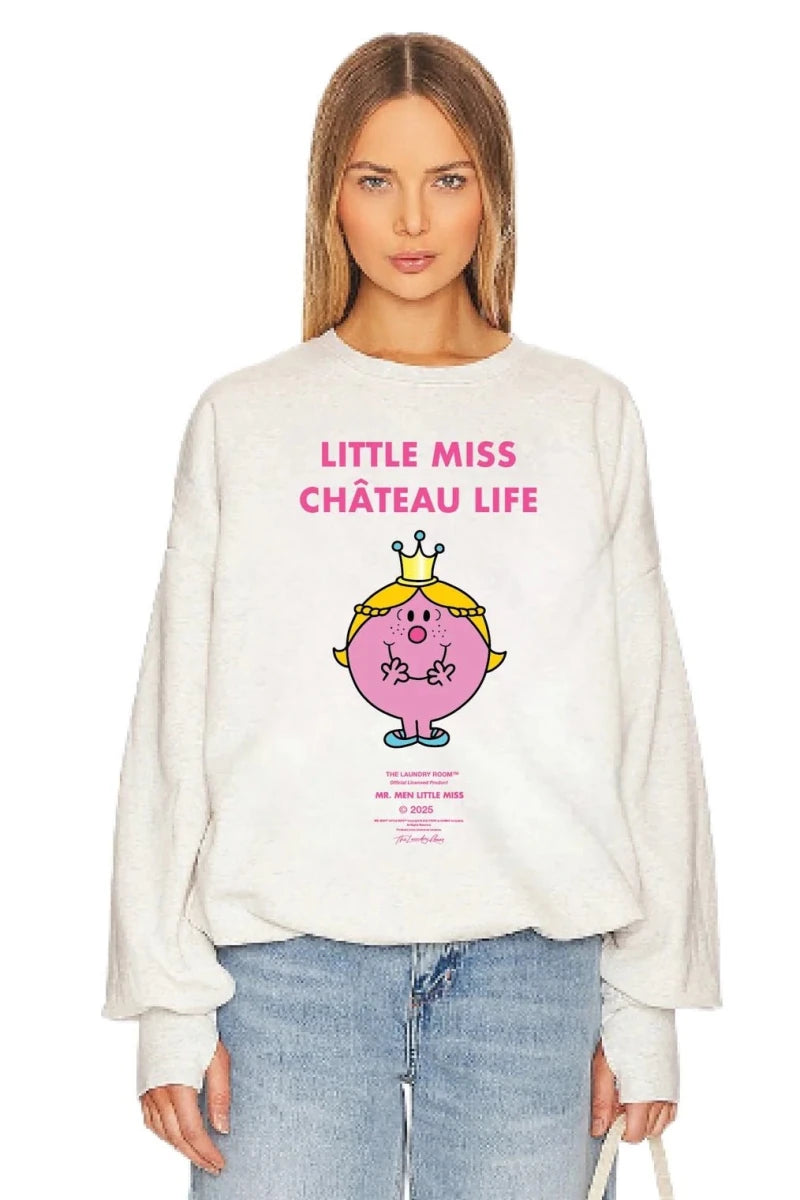 Shop The Laundry Room The Laundry Room Little Miss Chateau Life Sweater Jumper for women – premium loungewear and festival fashion at Spoiled Brat