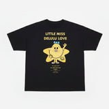 Shop The Laundry Room The Laundry Room Little Miss Delulu Love Oversized Tee T-Shirt for women – premium loungewear and festival fashion at Spoiled Brat