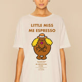 Shop The Laundry Room The Laundry Room Little Miss Espresso Oversized Tee T-Shirt for women – premium loungewear and festival fashion at Spoiled Brat