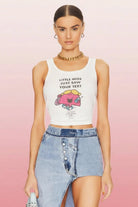 The Laundry Room Little Miss Just Saw Your Text Tank Top