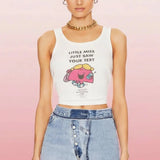 Shop The Laundry Room The Laundry Room Little Miss Just Saw Your Text Tank Top Tank Top for women – premium loungewear and festival fashion at Spoiled Brat