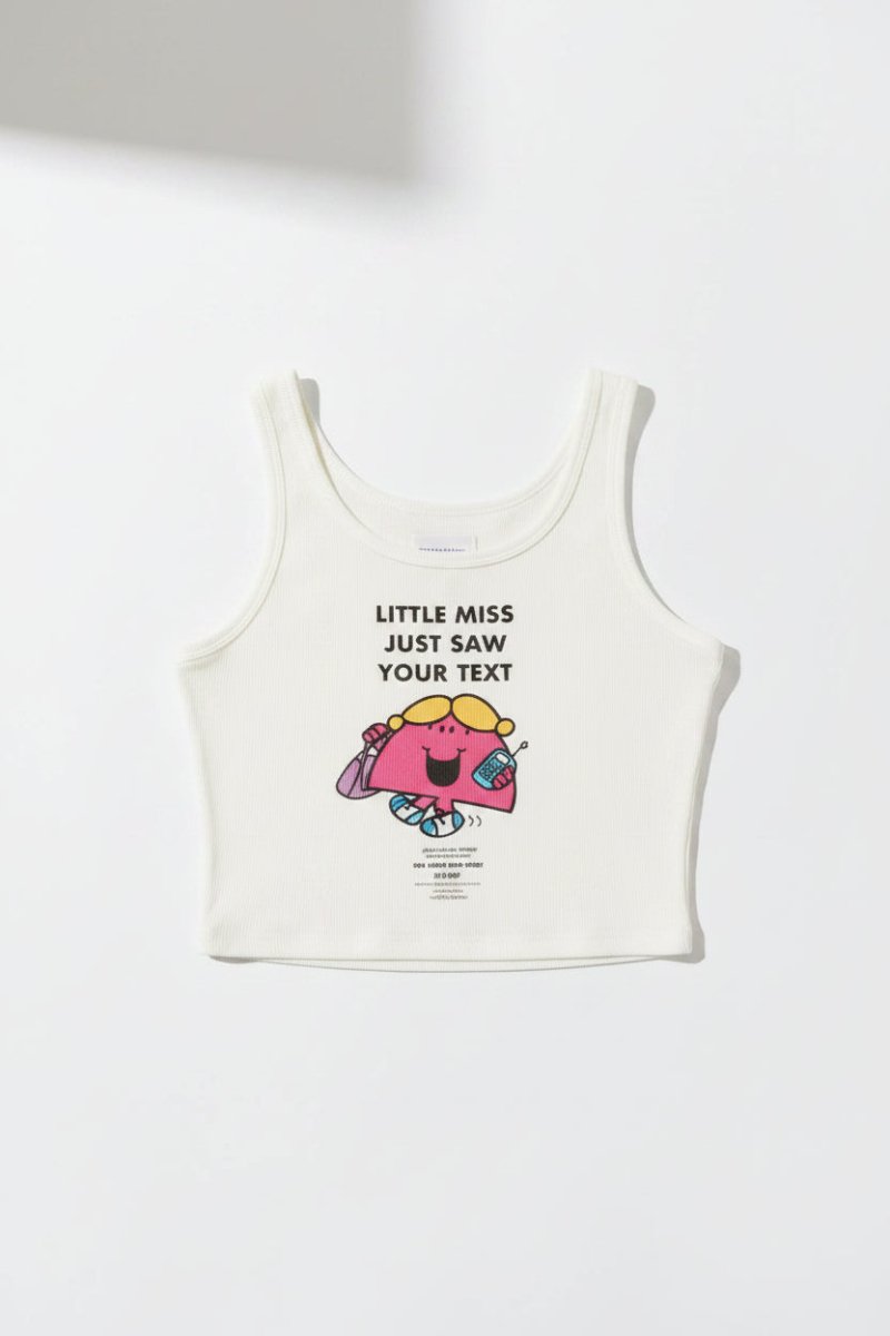 Shop The Laundry Room The Laundry Room Little Miss Just Saw Your Text Tank Top Tank Top for women – premium loungewear and festival fashion at Spoiled Brat