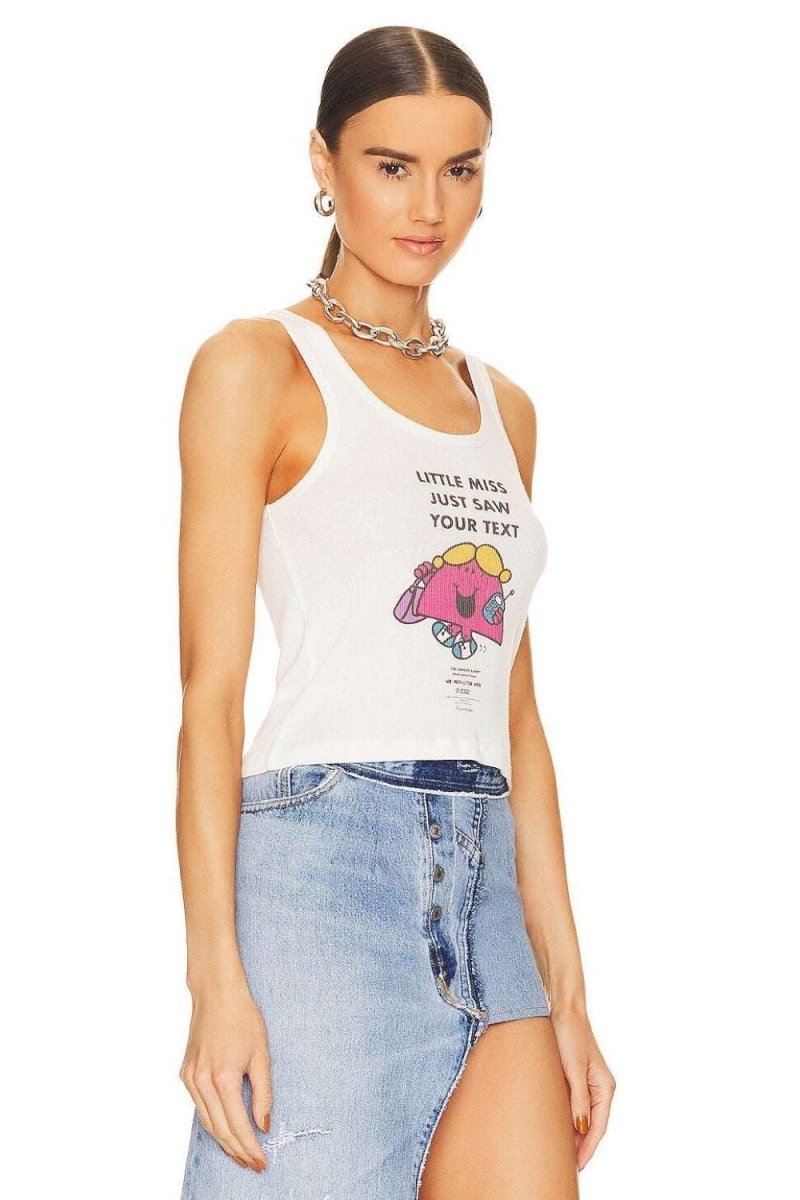 Shop The Laundry Room The Laundry Room Little Miss Just Saw Your Text Tank Top Tank Top for women – premium loungewear and festival fashion at Spoiled Brat