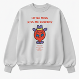 Shop The Laundry Room The Laundry Room Little Miss Kiss Me Cowboy Sweater Jumper for women – premium loungewear and festival fashion at Spoiled Brat