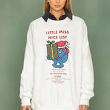 Shop The Laundry Room The Laundry Room Little Miss Nice List Christmas Jumper Jumper for women – premium loungewear and festival fashion at Spoiled Brat