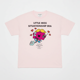 Shop The Laundry Room The Laundry Room Little Miss Situationship Era Oversized Tee T-Shirt for women – premium loungewear and festival fashion at Spoiled Brat