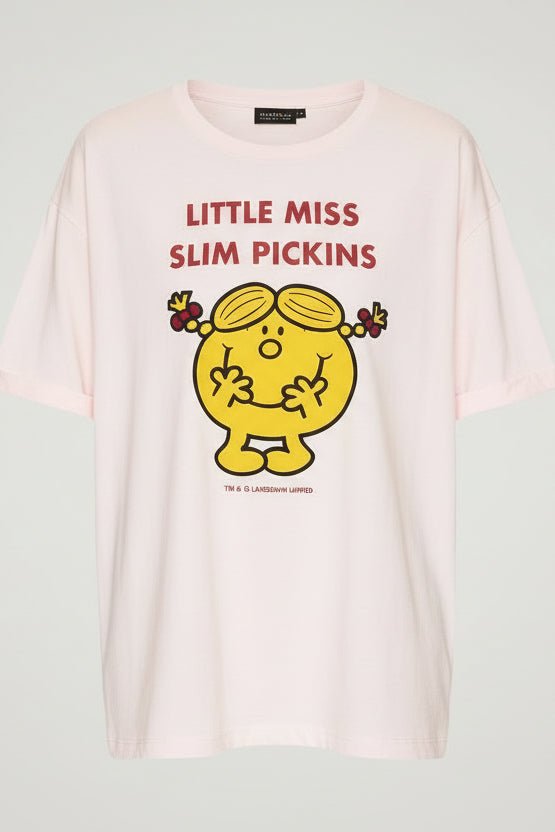 The Laundry Room Little Miss Slim Pickins Oversized Tee - Spoiled Brat