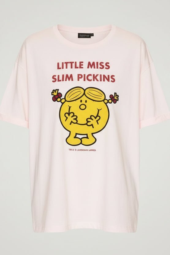 Shop The Laundry Room The Laundry Room Little Miss Slim Pickins Oversized Tee T-Shirt for women – premium loungewear and festival fashion at Spoiled Brat