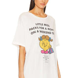 Shop The Laundry Room The Laundry Room Little Miss Weekend Trip Oversized Tee T-Shirt for women – premium loungewear and festival fashion at Spoiled Brat