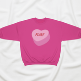 Shop The Laundry Room The Laundry Room Sweethearts Flirt Sweater Jumper for women – premium loungewear and festival fashion at Spoiled Brat