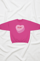 Shop The Laundry Room The Laundry Room Sweethearts Flirt Sweater Jumper for women – premium loungewear and festival fashion at Spoiled Brat