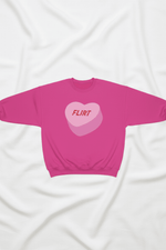 Shop The Laundry Room The Laundry Room Sweethearts Flirt Sweater Jumper for women – premium loungewear and festival fashion at Spoiled Brat