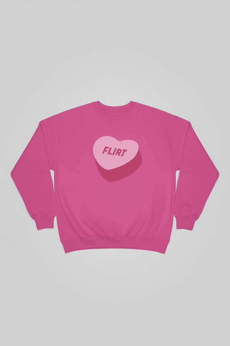 Shop The Laundry Room The Laundry Room Sweethearts Flirt Sweater Jumper for women – premium loungewear and festival fashion at Spoiled Brat