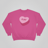 Shop The Laundry Room The Laundry Room Sweethearts Flirt Sweater Jumper for women – premium loungewear and festival fashion at Spoiled Brat