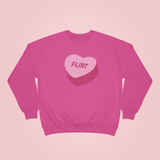 Shop The Laundry Room The Laundry Room Sweethearts Flirt Sweater Jumper for women – premium loungewear and festival fashion at Spoiled Brat