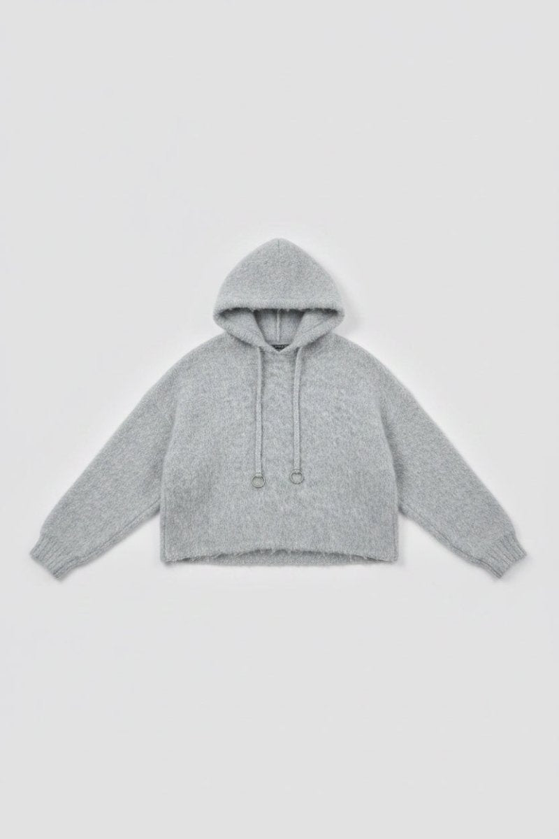 Shop The Ragged Priest The Ragged Priest Arctic Fluffy Knit Hoodie Hoodie for women – premium loungewear and festival fashion at Spoiled Brat
