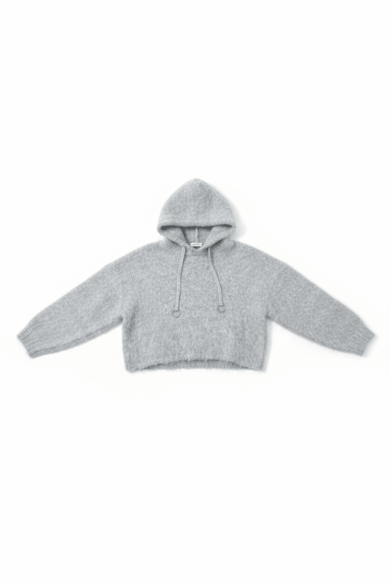 Shop The Ragged Priest The Ragged Priest Arctic Fluffy Knit Hoodie Hoodie for women – premium loungewear and festival fashion at Spoiled Brat