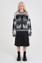 The Ragged Priest Bare Spacedye Skeleton Knit Jumper - Spoiled Brat