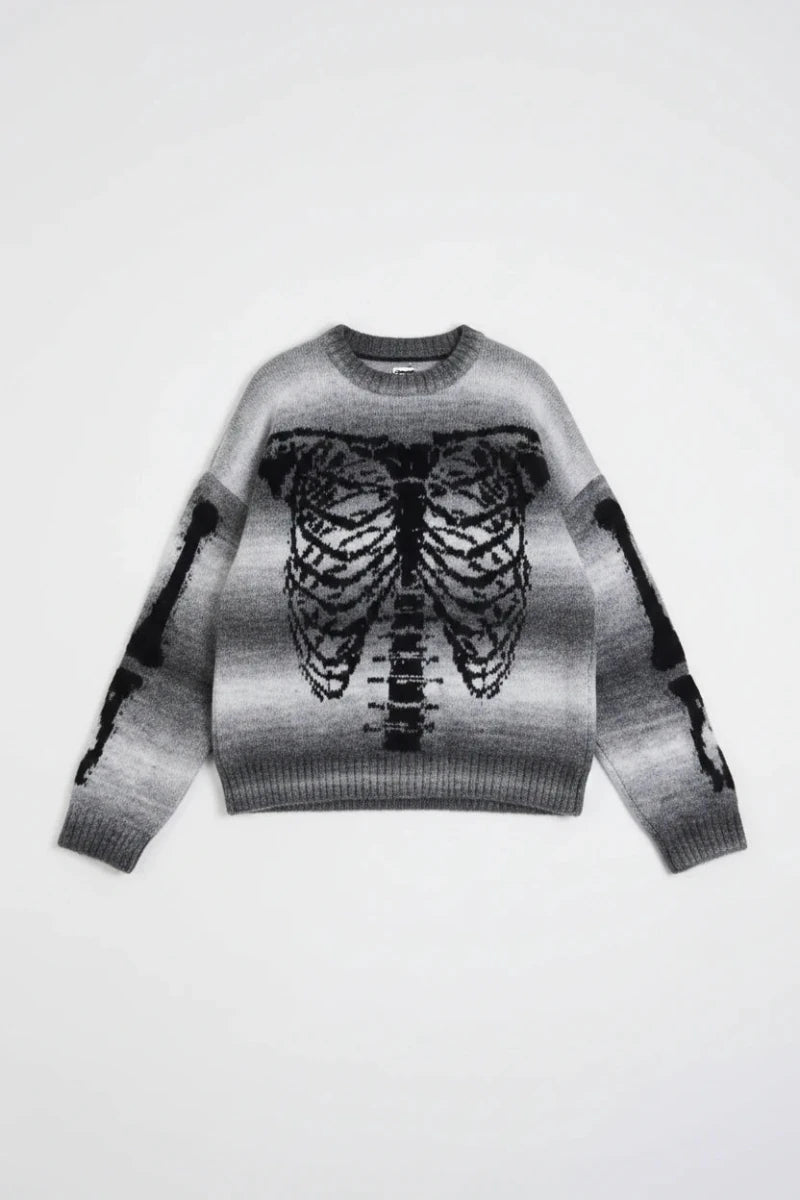 Shop The Ragged Priest The Ragged Priest Bare Spacedye Skeleton Knit Jumper Jumper for women – premium loungewear and festival fashion at Spoiled Brat