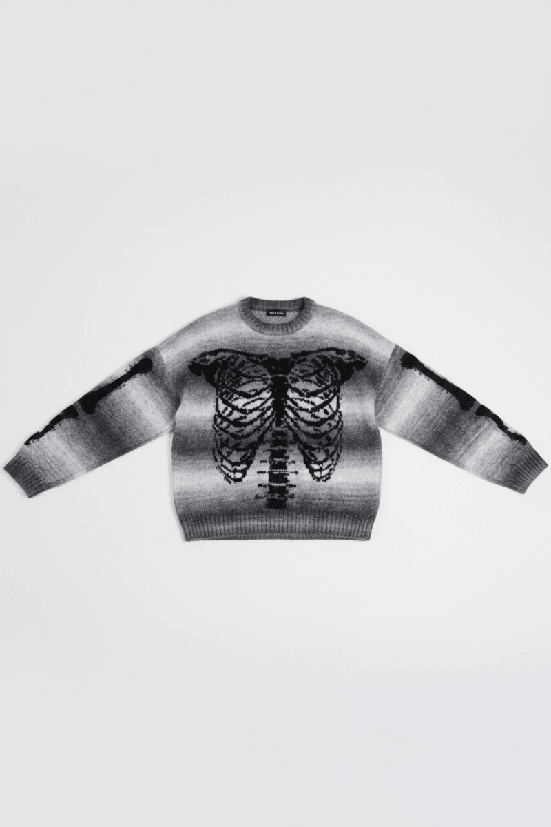 Shop The Ragged Priest The Ragged Priest Bare Spacedye Skeleton Knit Jumper Jumper for women – premium loungewear and festival fashion at Spoiled Brat