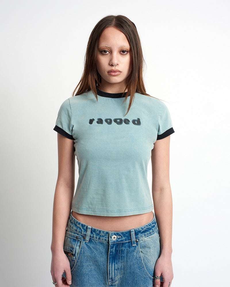 The Ragged Priest Blur Baby Tee - Spoiled Brat