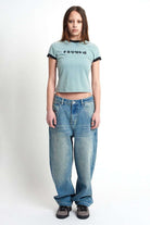 Shop The Ragged Priest The Ragged Priest Blur Baby Tee Top for women – premium loungewear and festival fashion at Spoiled Brat