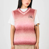 Shop The Ragged Priest The Ragged Priest Club Spacedye Knit Vest Top Jumper for women – premium loungewear and festival fashion at Spoiled Brat