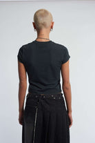 Shop The Ragged Priest The Ragged Priest Cross My Heart Baby Tee Top for women – premium loungewear and festival fashion at Spoiled Brat