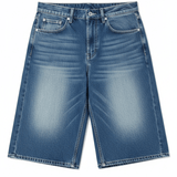 Shop The Ragged Priest The Ragged Priest Dirty Wash Atomic Jorts Shorts Shorts for women – premium loungewear and festival fashion at Spoiled Brat