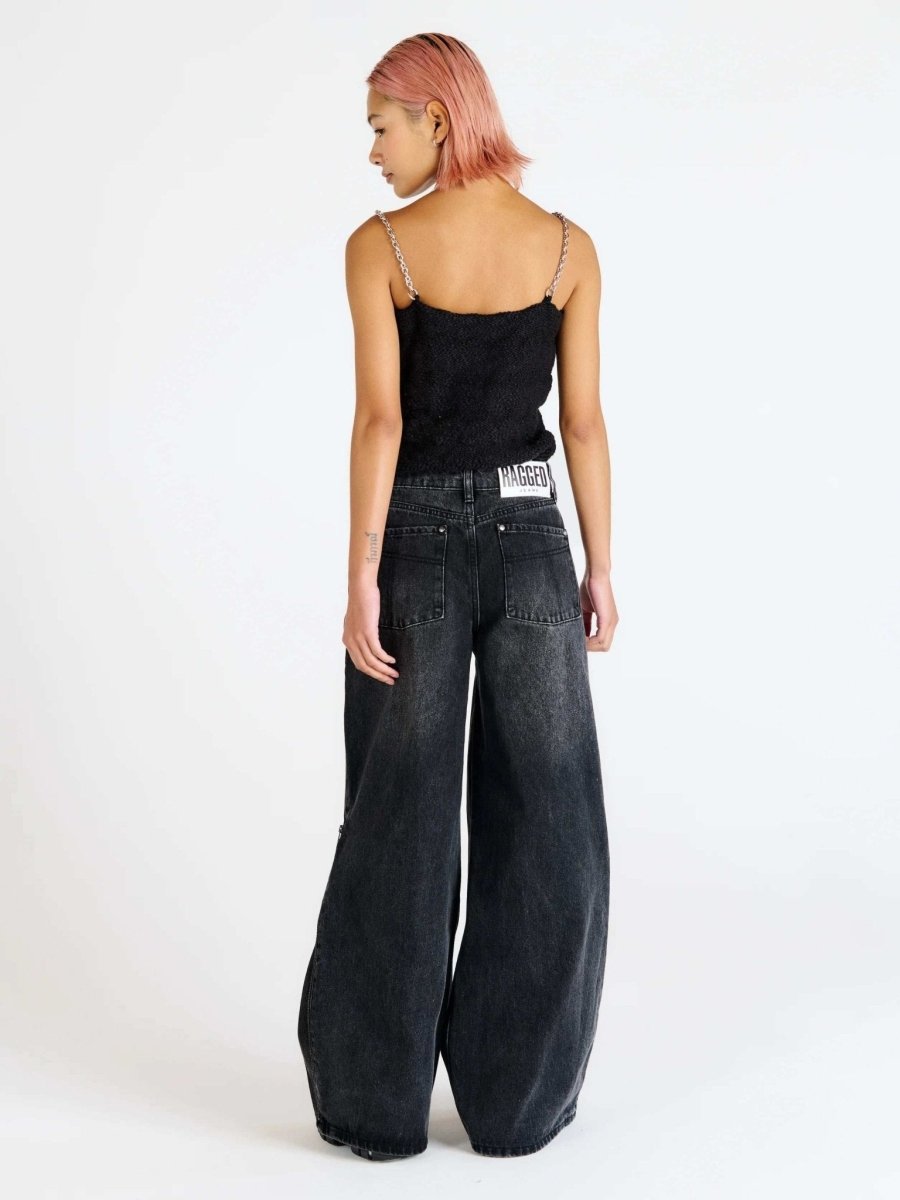 Shop The Ragged Priest The Ragged Priest Jennifer Lace Knit Vest Top Vest Top for women – premium loungewear and festival fashion at Spoiled Brat
