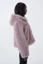 The Ragged Priest Julia Pink Faux Fur Coat - Spoiled Brat