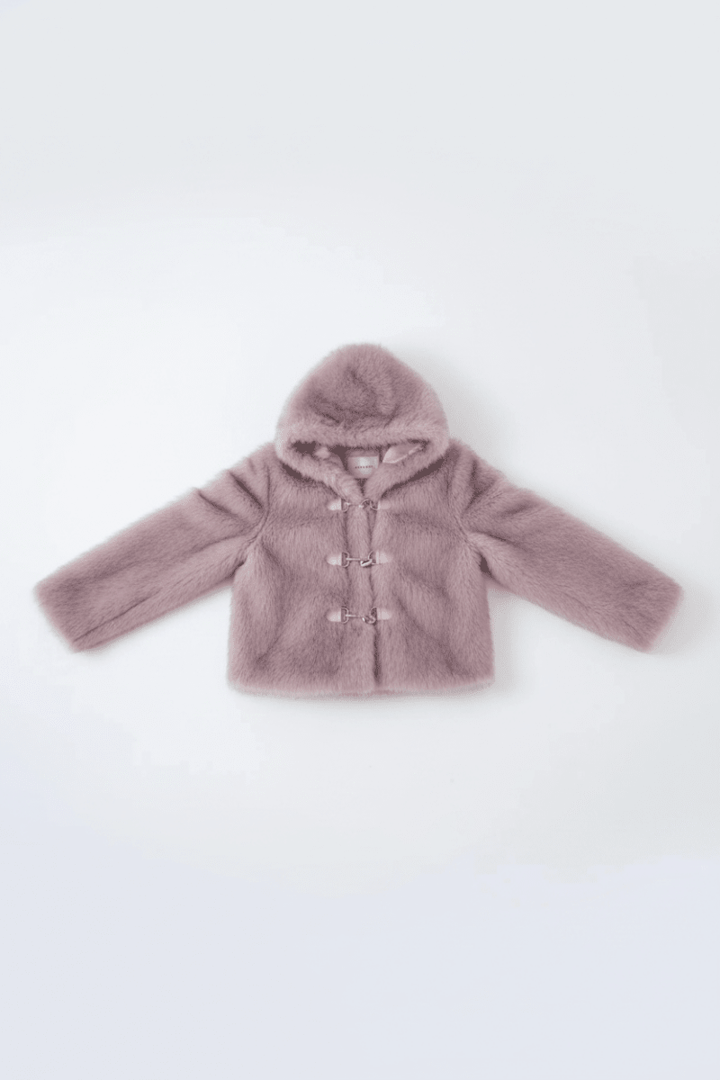 Shop The Ragged Priest The Ragged Priest Julia Pink Faux Fur Coat Jacket for women – premium loungewear and festival fashion at Spoiled Brat