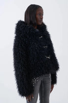 The Ragged Priest Julia Shaggy Faux Fur Coat - Spoiled Brat