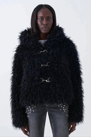 Shop The Ragged Priest The Ragged Priest Julia Shaggy Faux Fur Coat Jacket for women – premium loungewear and festival fashion at Spoiled Brat