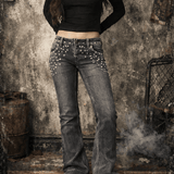Shop The Ragged Priest The Ragged Priest Locket Charlie Studded Jeans Jeans for women – premium loungewear and festival fashion at Spoiled Brat