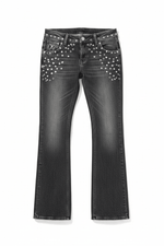 Shop The Ragged Priest The Ragged Priest Locket Charlie Studded Jeans Jeans for women – premium loungewear and festival fashion at Spoiled Brat