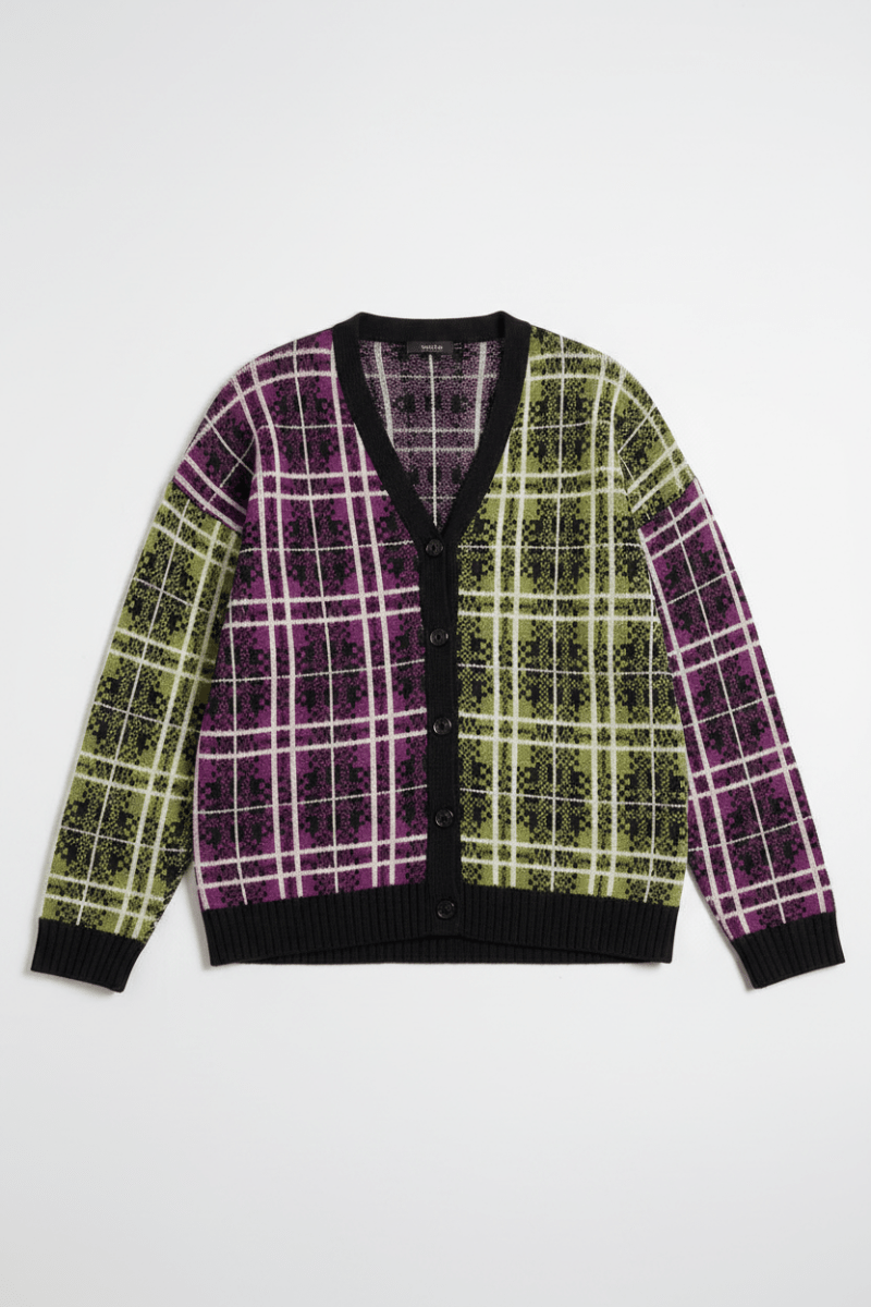 Shop The Ragged Priest The Ragged Priest Noise Knit Cardigan Cardigan for women – premium loungewear and festival fashion at Spoiled Brat