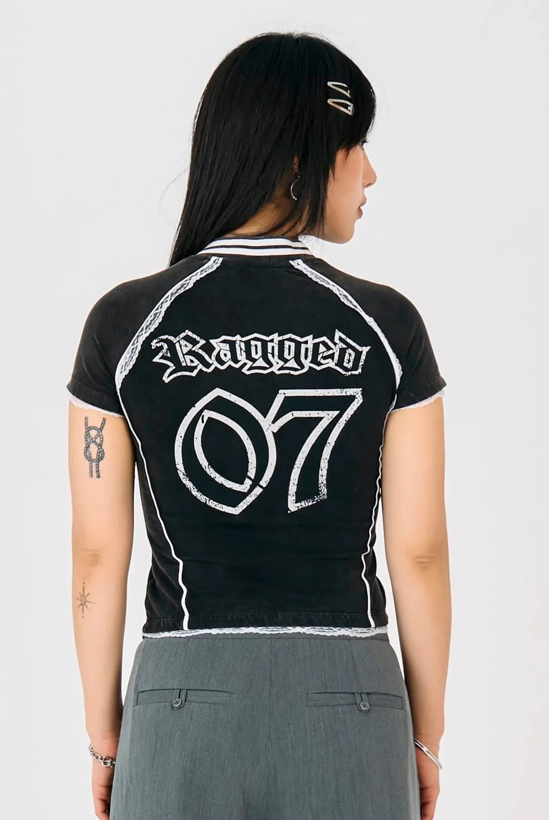 The Ragged Priest Score Varsity Baby Polo Tee - Spoiled Brat