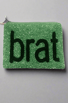 Tiana Designs Hand Beaded BRAT Coin Purse - Spoiled Brat